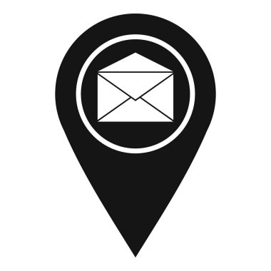 İmleç konumu ile zarf işareti simgesi