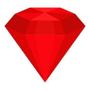 Ruby on Rails simgesi izole