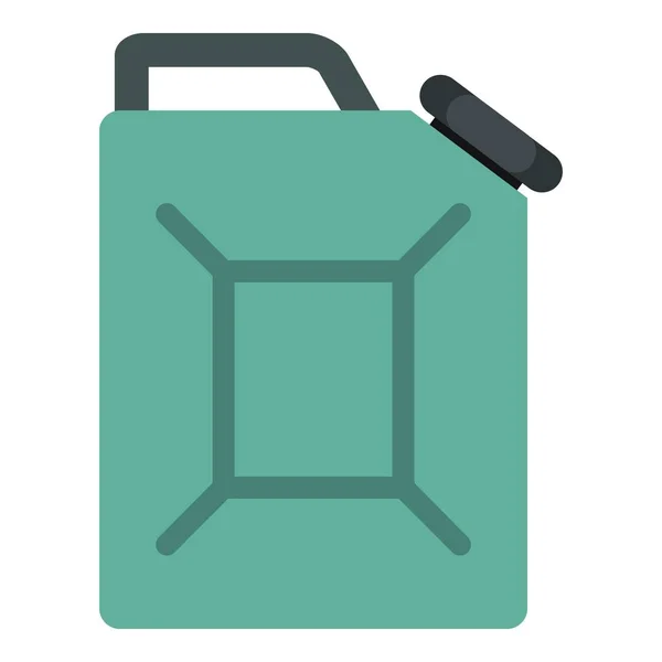 Modrá paliva kanystr ikona, samostatný — Stockový vektor