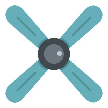 İzole pervane simgesi