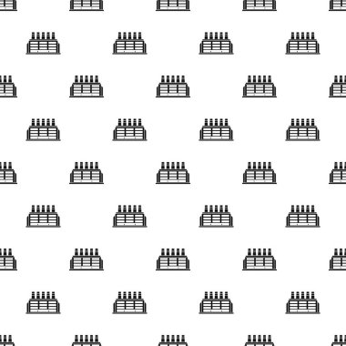 Üretim fabrika binası tasarlamak vektör