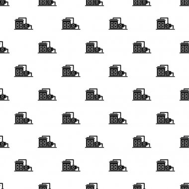 Fabrika Binası tasarlamak vektör