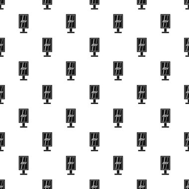 Reklam stand tasarlamak vektör