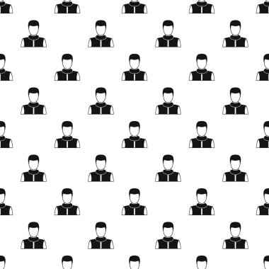 Adam avatar profili tasarlamak vektör