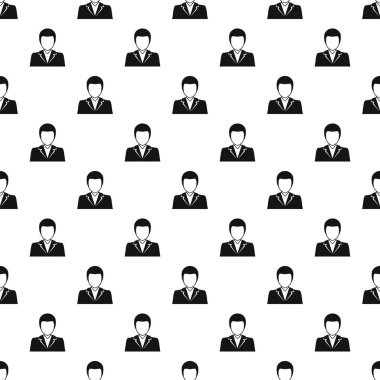 Erkek avatar profil resim tasarlamak vektör
