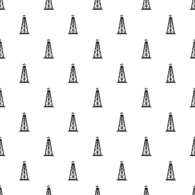 Petrol sondaj platformu tasarlamak vektör