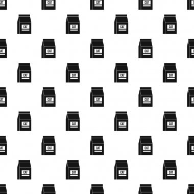 Kedi Gıda torbası tasarlamak vektör