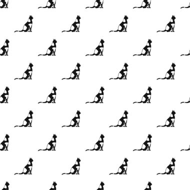 Kedi tasarlamak vektör oturan