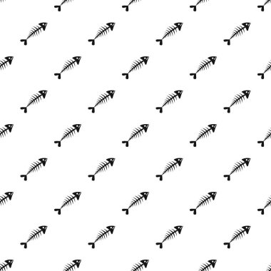 Balık kemik tasarlamak vektör