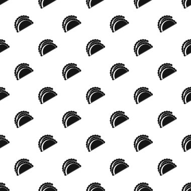 Empanadas de pollo pattern vector