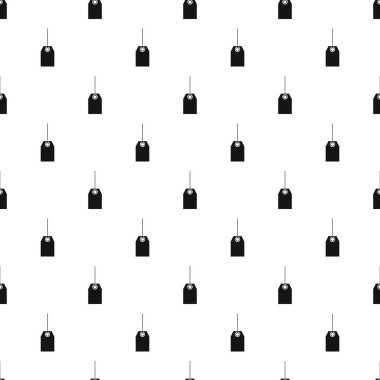 Boş siyah etiket tasarlamak vektör