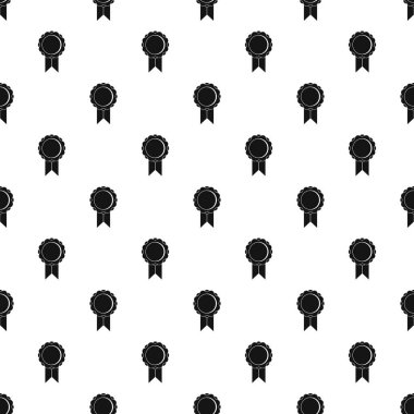 Rozet ile şerit tasarlamak vektör