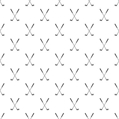 İki golf kulüpleri tasarlamak vektör