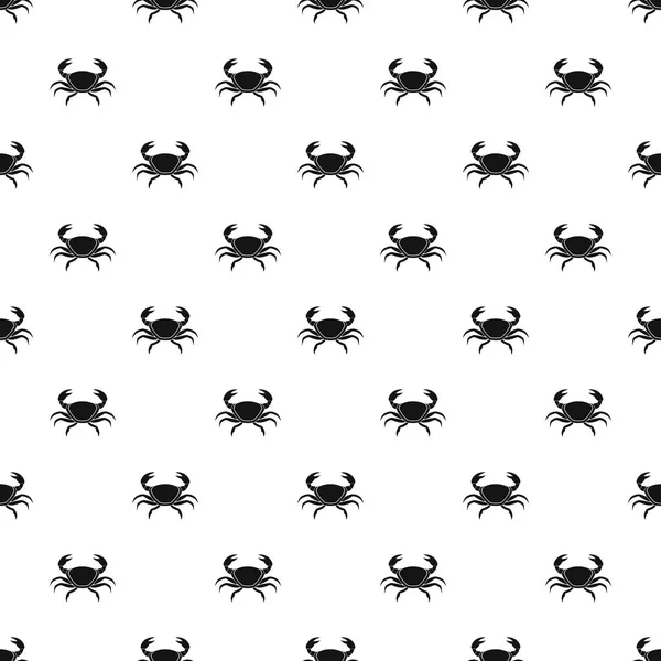 Verse krab patroon vector — Stockvector