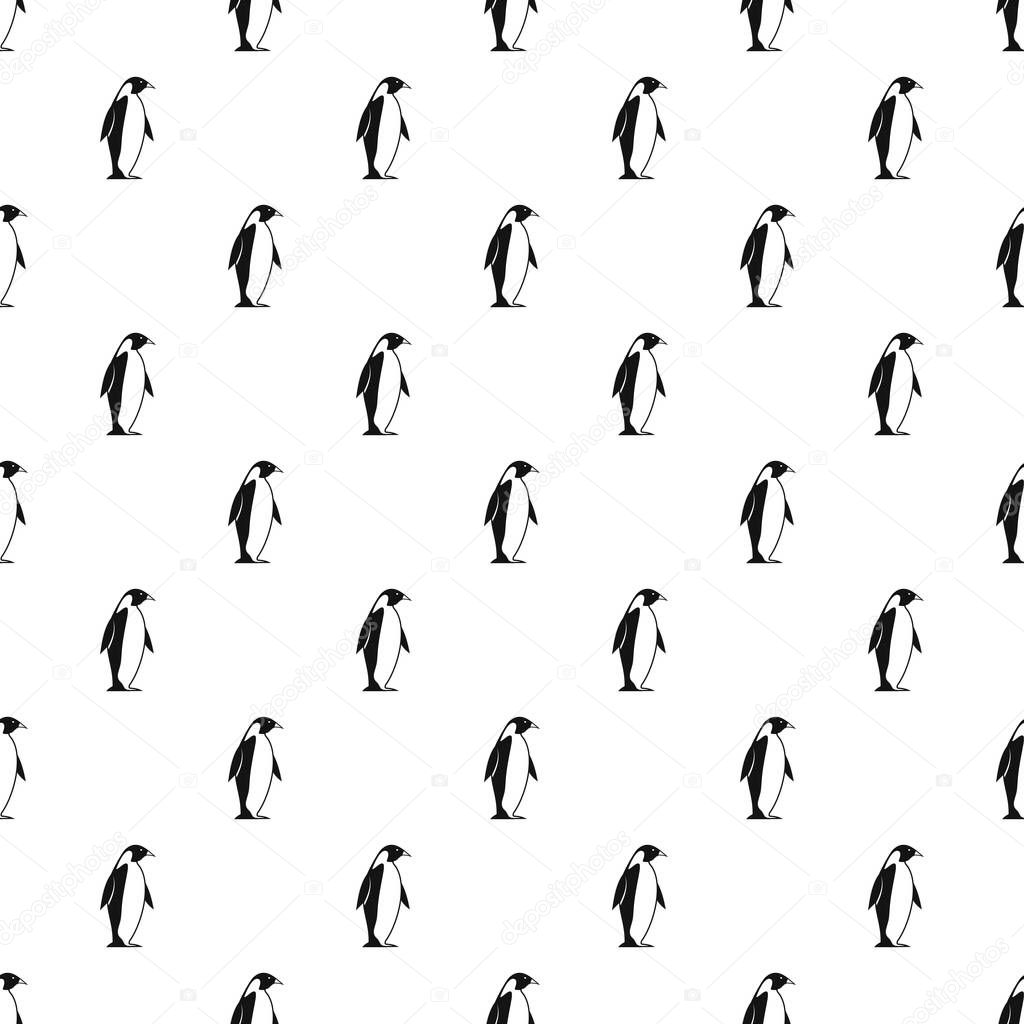 King penguin pattern vector