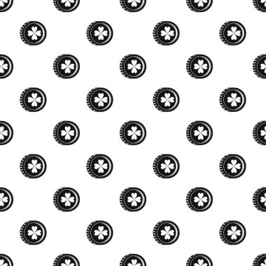 Yonca işareti tasarlamak vektör ile para