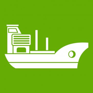 Deniz gemi simgesi yeşil