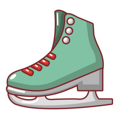 Paten buz simgesi, karikatür tarzı