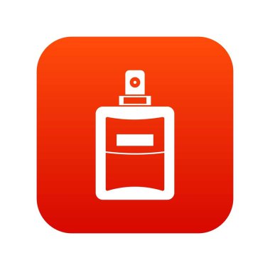 Parfüm simgesi dijital kırmızı