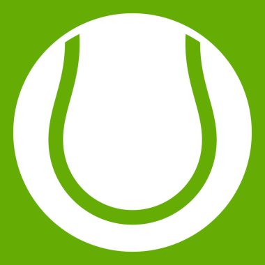 Tenis topu simgesi yeşil