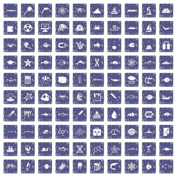 grunge safir 100 Oşinoloji Icons set