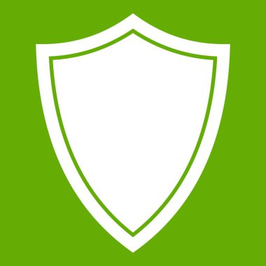 Kalkan savaş simgesi yeşil için