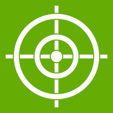 Hedef simgesi yeşil