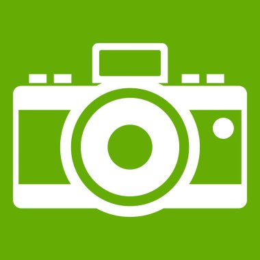 Photocamera simgesi yeşil