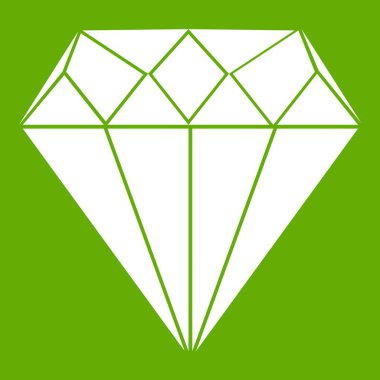 Elmas simgesi yeşil