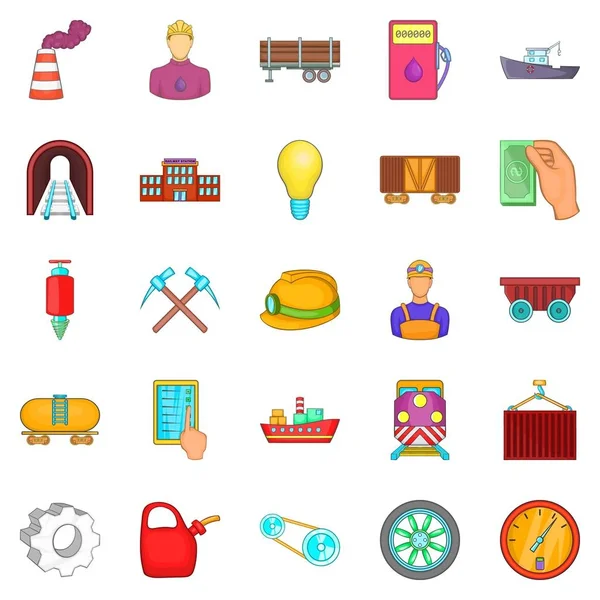 Prudence Icons set, karikatür tarzı