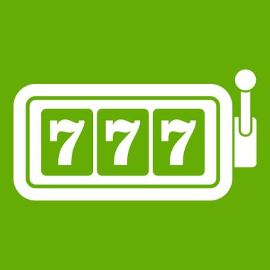 Şanslı-7 slot makinesidir simgesi yeşil