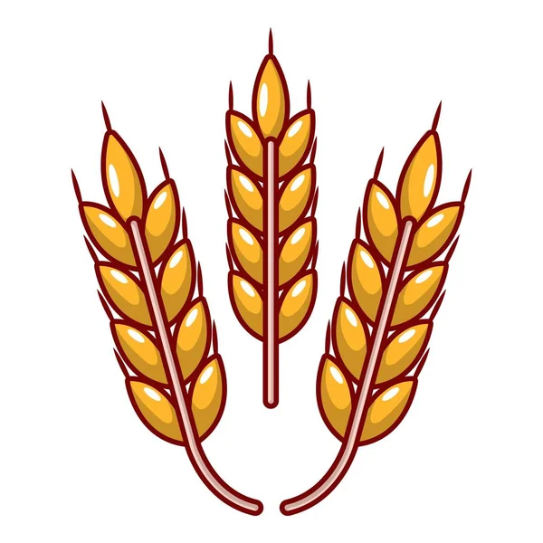 Ікона з пшениці, мультиплікаційний стиль . — стоковий вектор