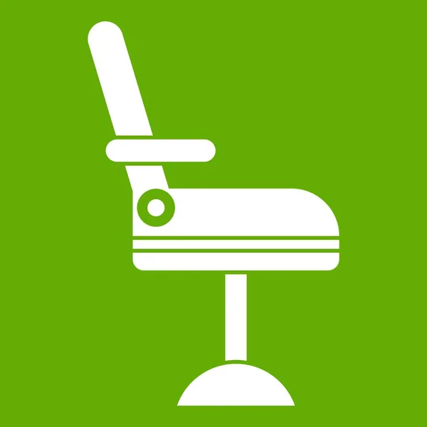 Chair icon green — Stock Vector