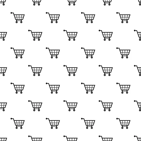 Shopping cart patroon vector — Stockvector