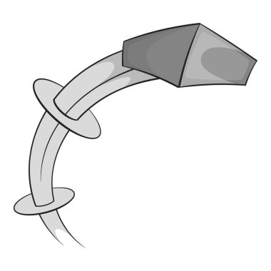 Bir tuğla simge tek renkli atmak