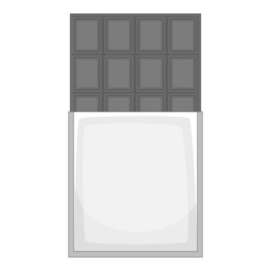 Çikolata simge tek renkli