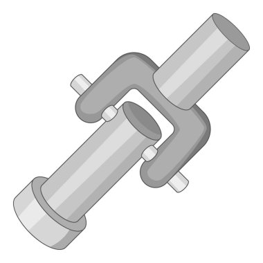 Mekanik simge tek renkli