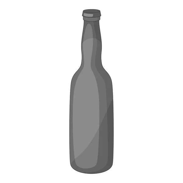 Icona bottiglia monocromatica — Vettoriale Stock