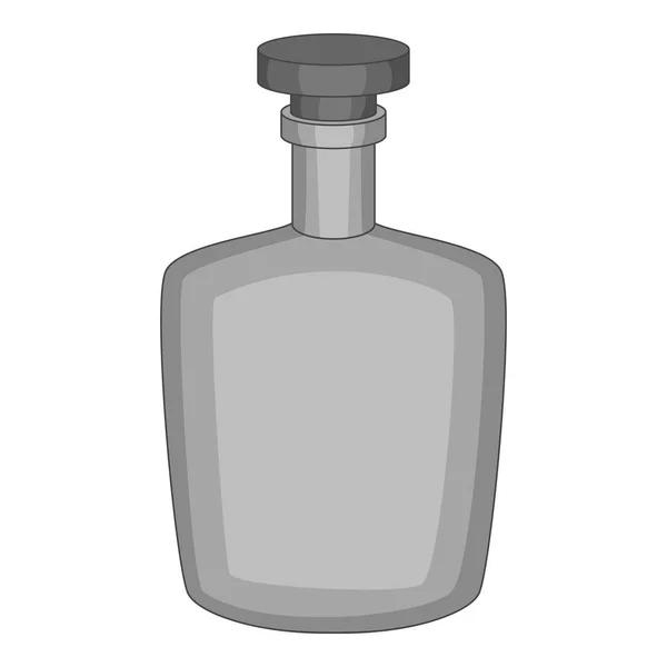 Bottle icon monochrome — Stock Vector