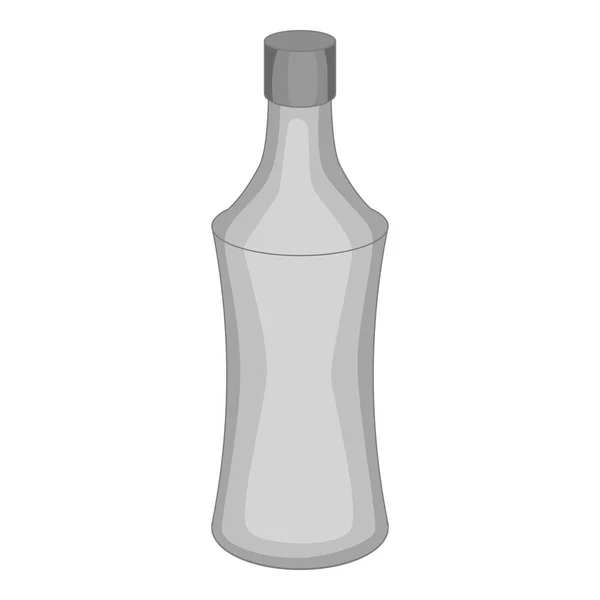 Monokrom ikon botol - Stok Vektor