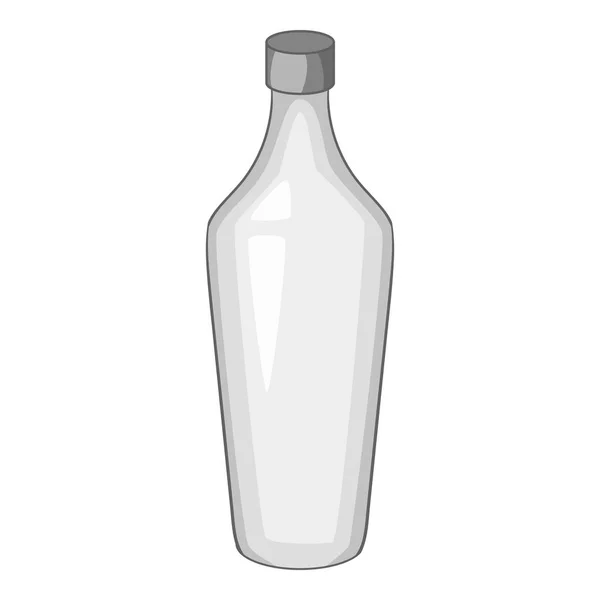 Icono de botella monocromo — Archivo Imágenes Vectoriales