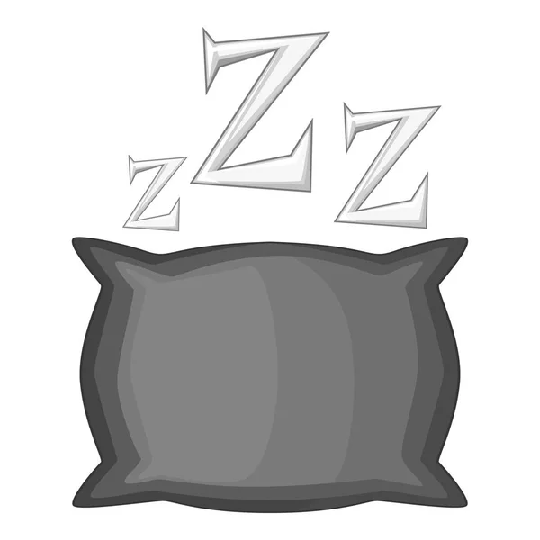 枕头图标单色 — 图库矢量图片
