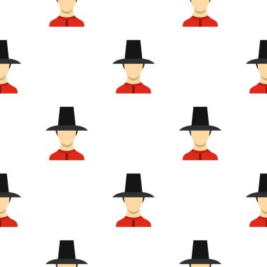 Geleneksel asker üniforması desen sorunsuz