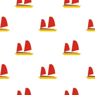 Vietnamca önemsiz tekne desen sorunsuz