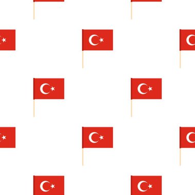 Türkiye'nin bayrak Dikişsiz desen