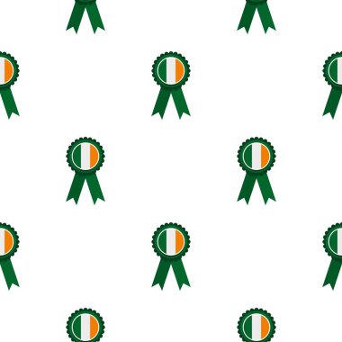 St Patrick günü rozet desen sorunsuz