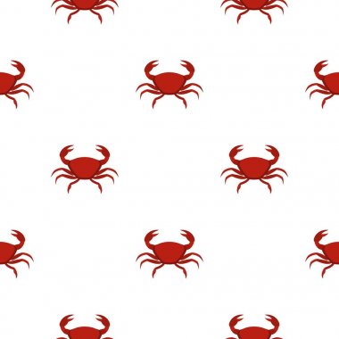 Kırmızı yengeç desen sorunsuz