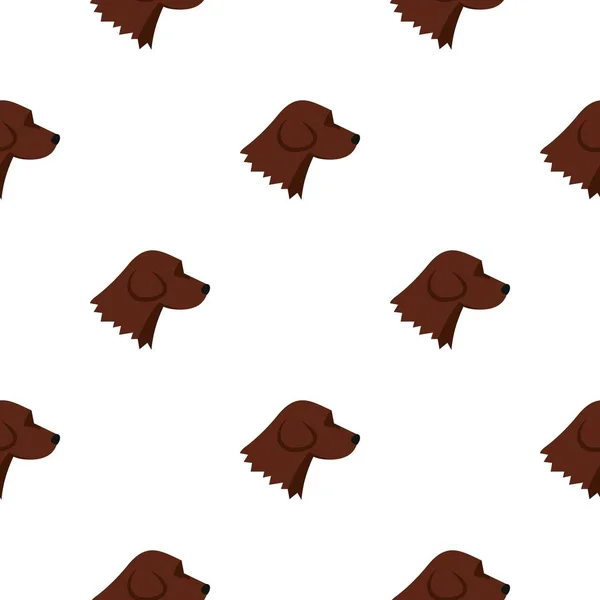 Beagle-Hundemuster nahtlos — Stockvektor