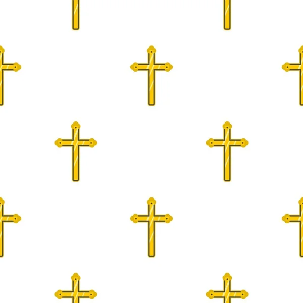 Священный крест бесшовный — стоковый вектор