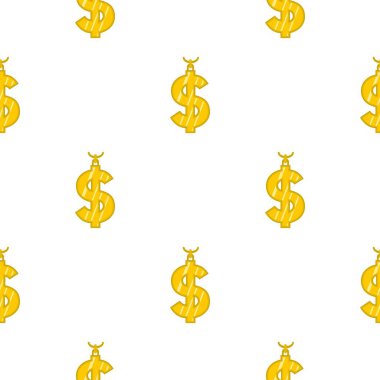 Altın dolar sembol desen sorunsuz